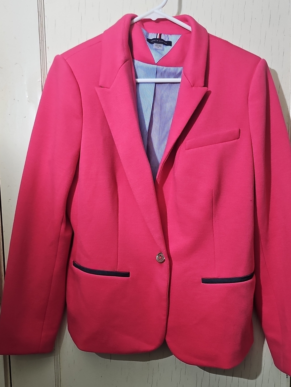 Women's Hot Pink Tommy Hilfiger Tailored Blazer